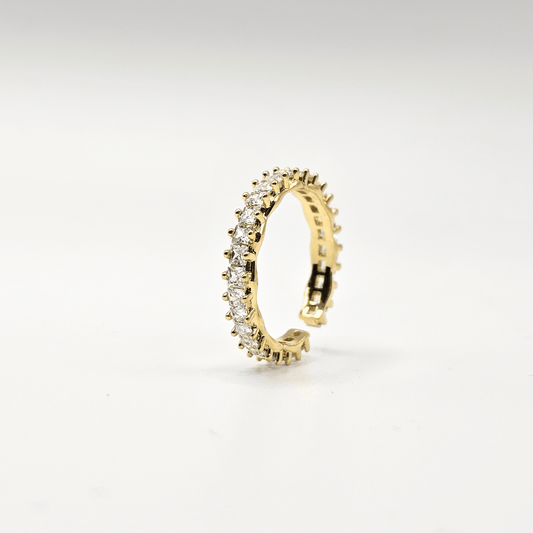 Chivelle Luxe Radiance Gold Eternity Band