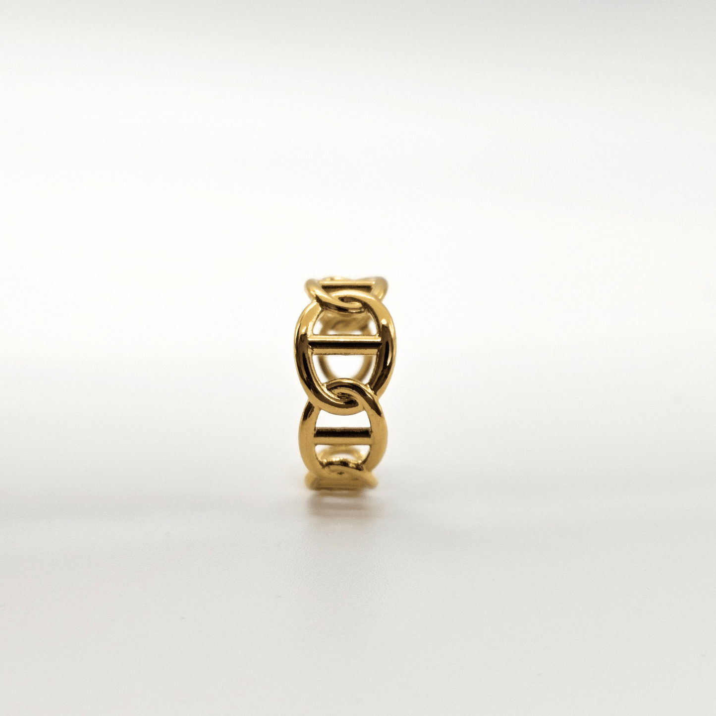 Chivelle Marina Chain Link Statement Ring