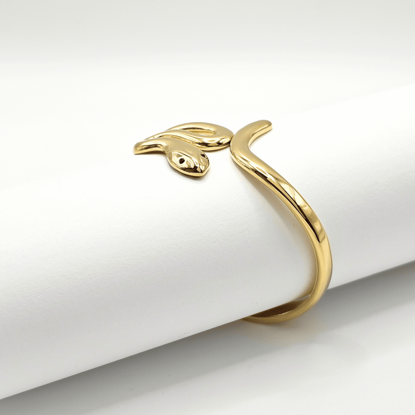 Serpentine Grace Statement Bangle