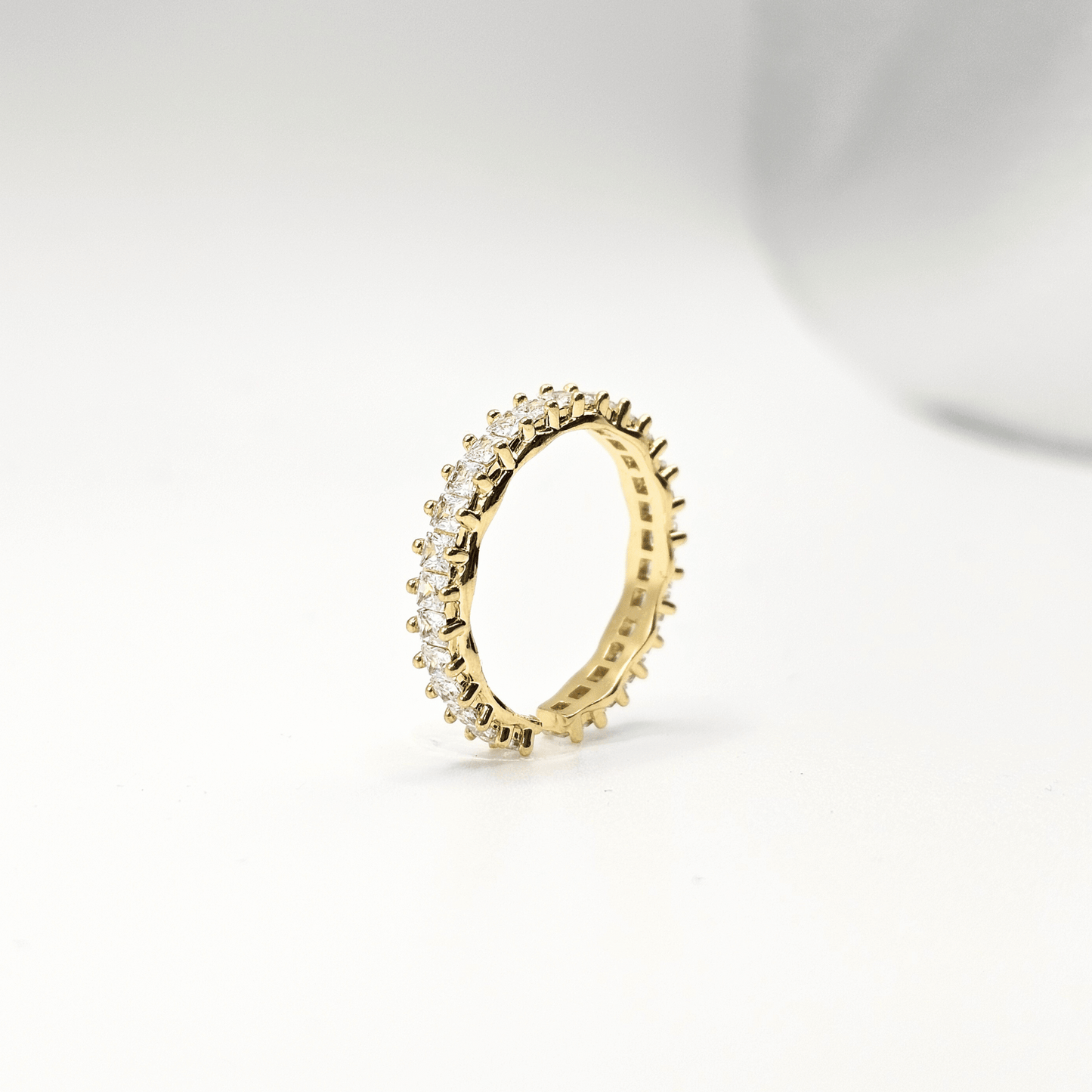 Chivelle Luxe Radiance Gold Eternity Band