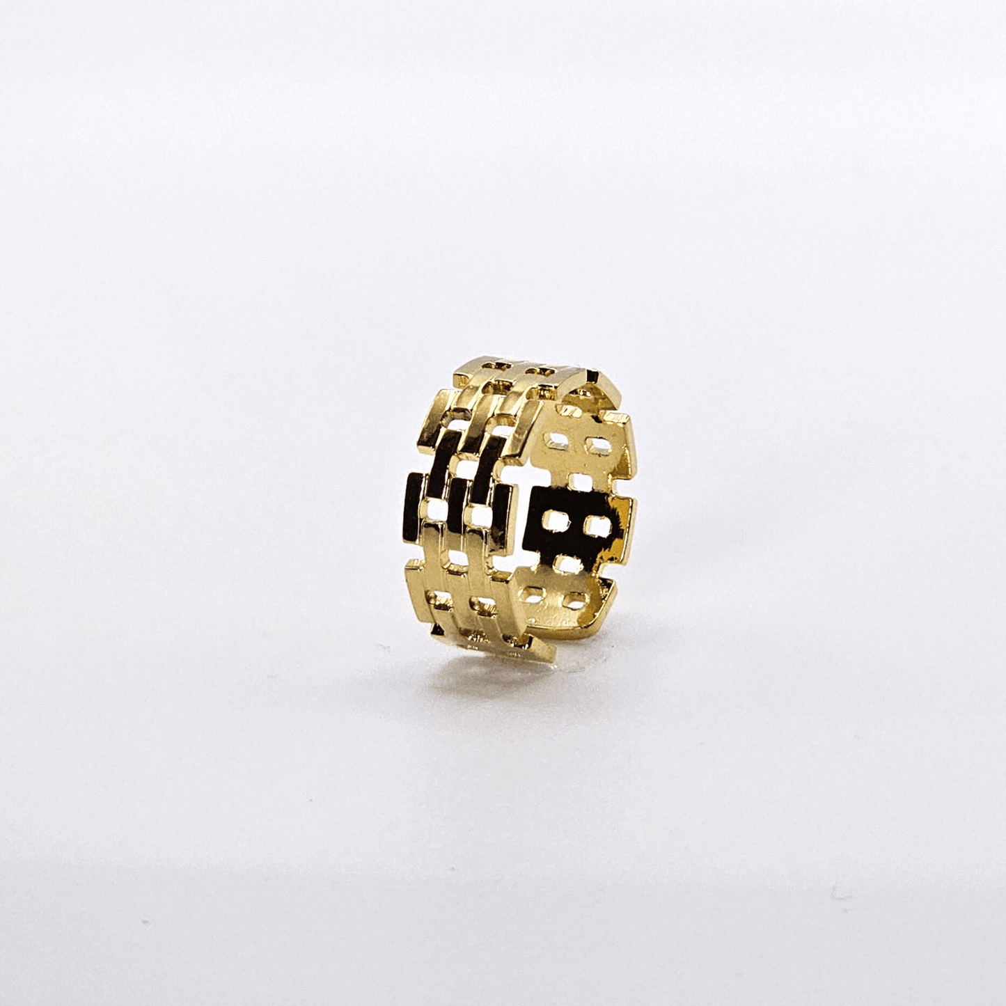 Chivelle Gold Link Adjustable Ring