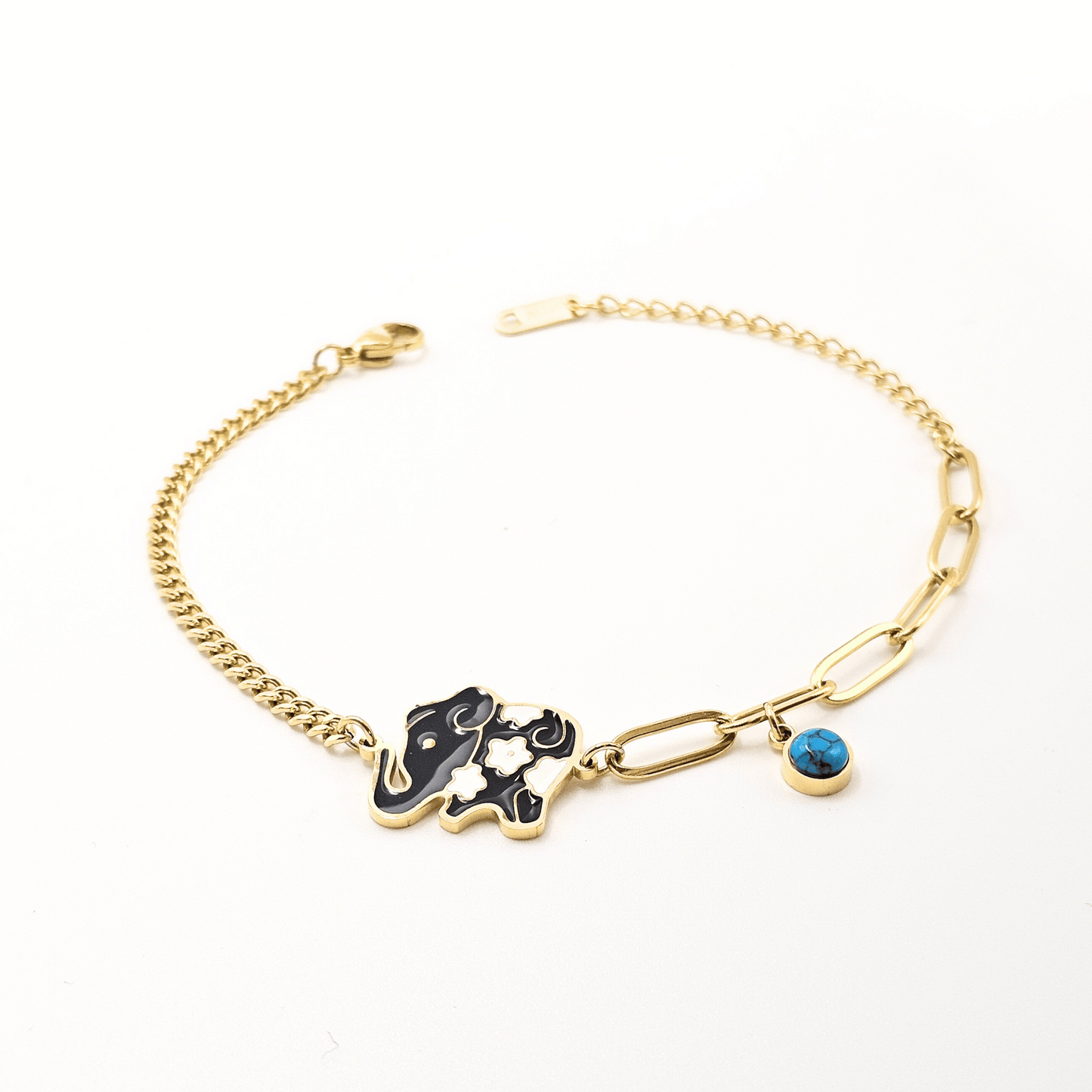Enchanted Elephant Charm Bracelet