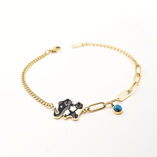 Enchanted Elephant Charm Bracelet