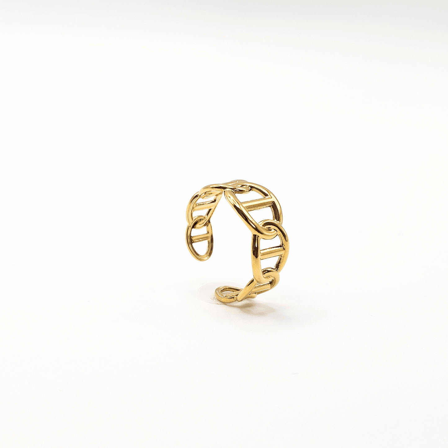 Chivelle Marina Chain Link Statement Ring