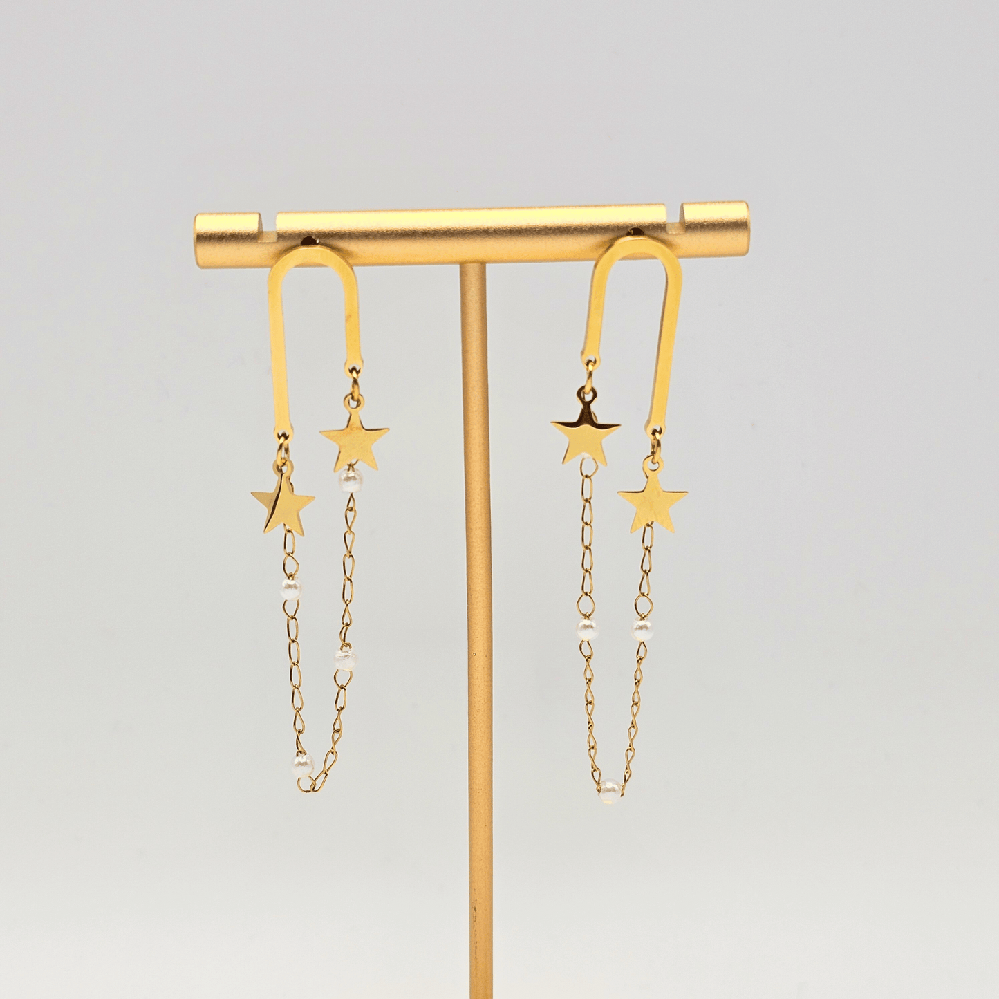 Chivelle Starlight Chain Drop Earrings