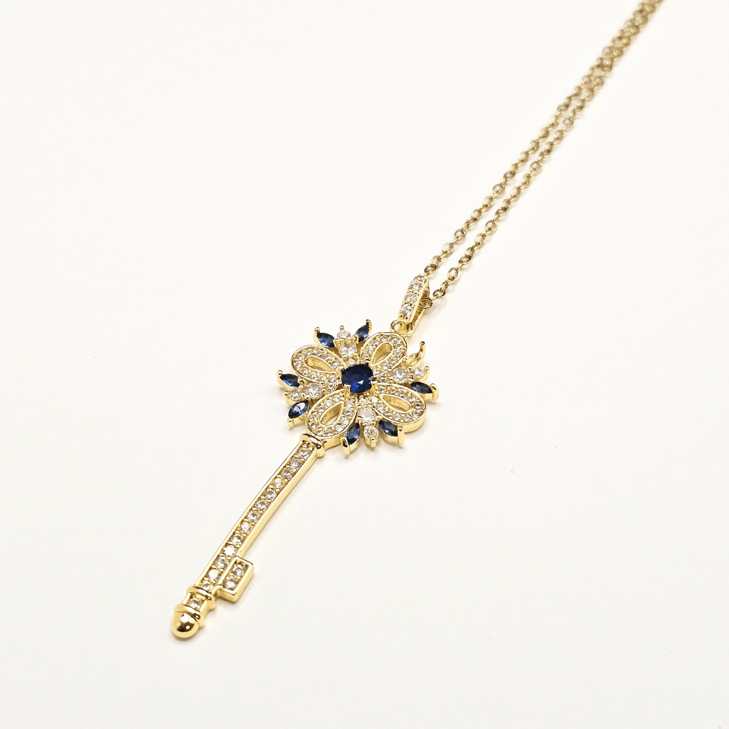Celestia Key Pendant Necklace