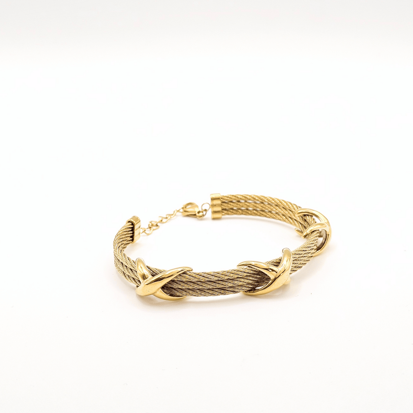 Marina Twist Cable Statement Bracelet