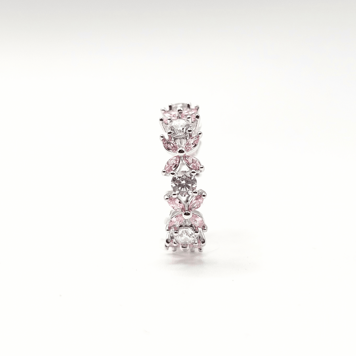 Chivelle Luxe Blossom Marquise Eternity Band