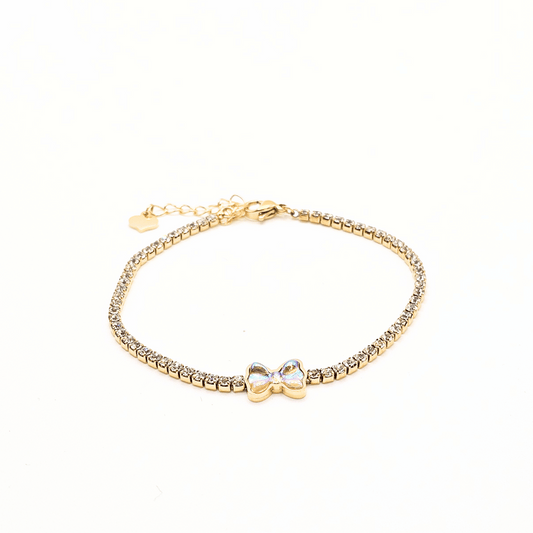Golden Luxe Mother of Pearl Chain Bracelet