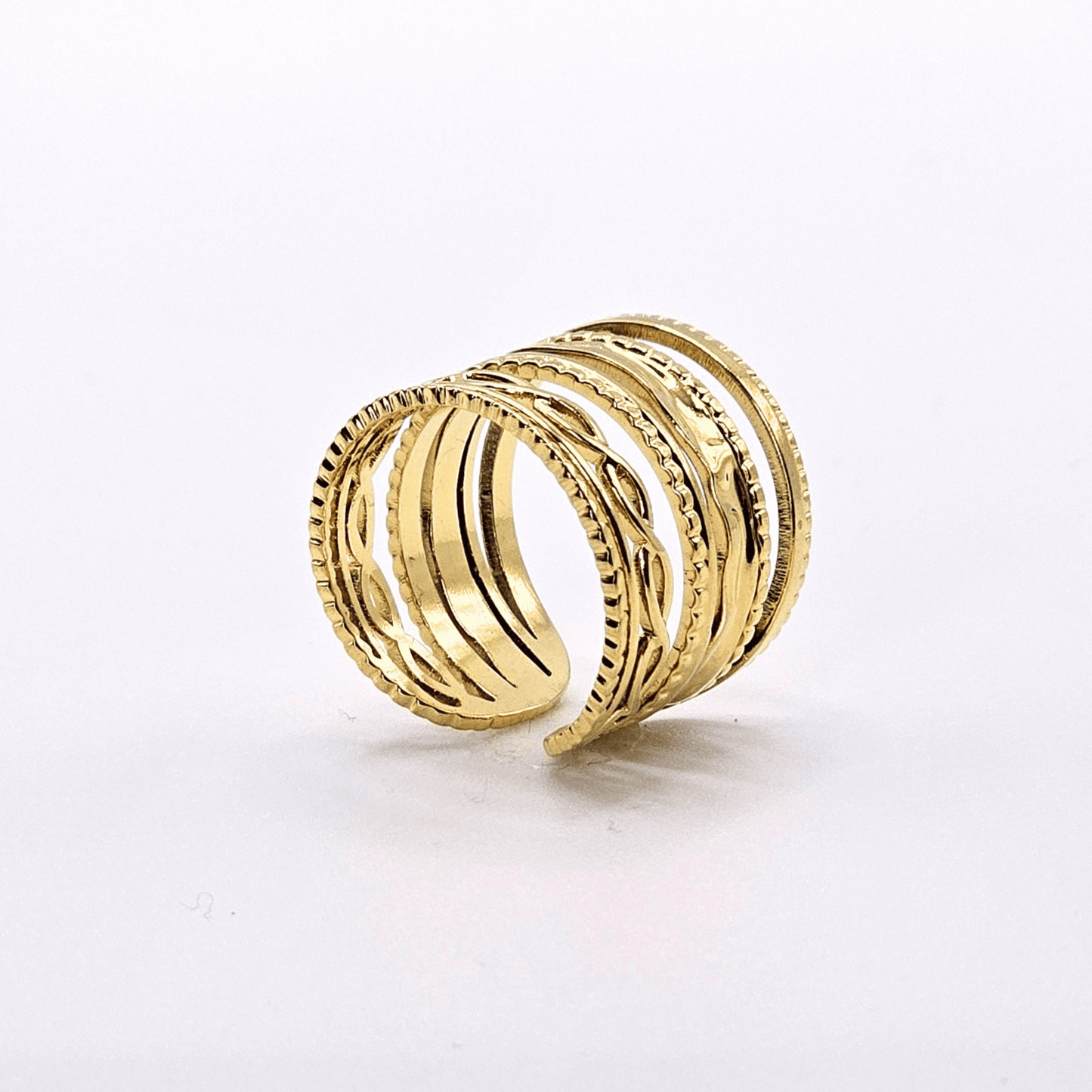 Chivelle Gold Harmony Stackable Ring
