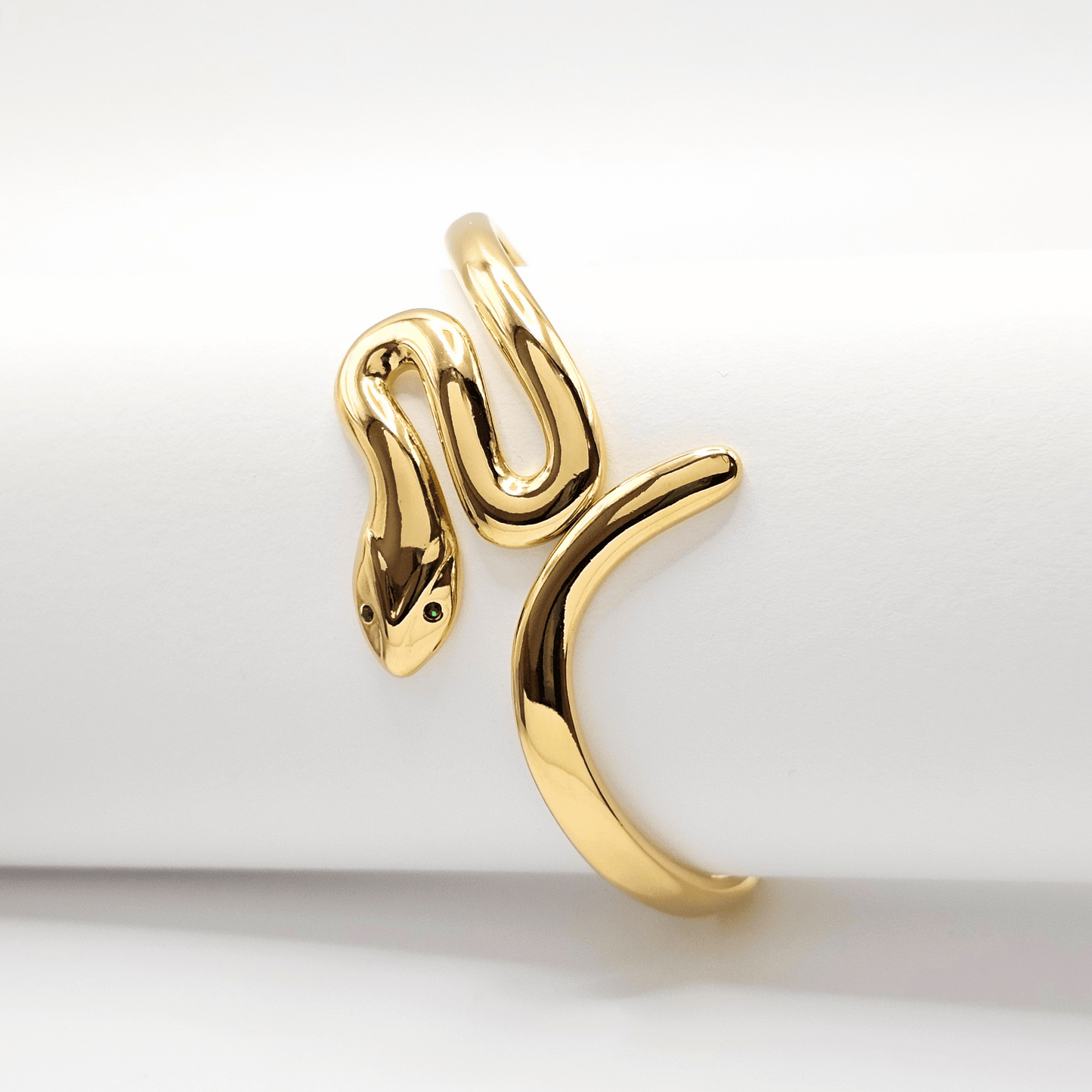 Serpentine Grace Statement Bangle
