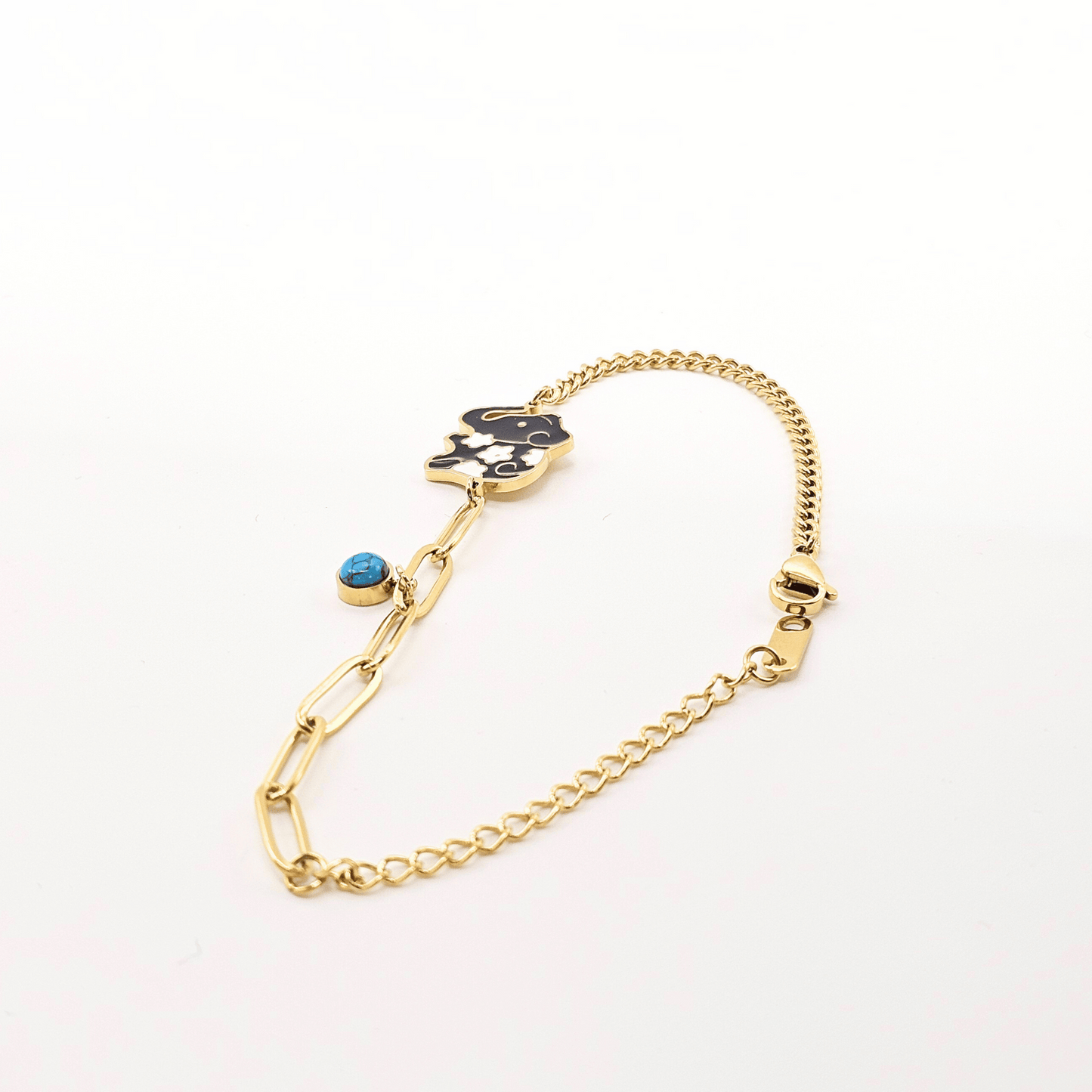 Enchanted Elephant Charm Bracelet