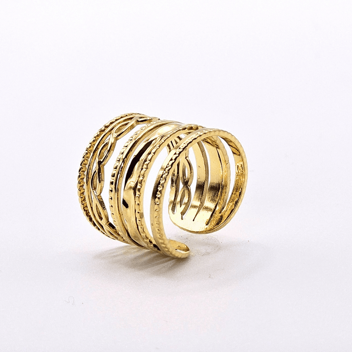 Chivelle Gold Harmony Stackable Ring