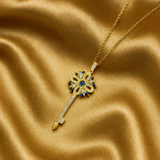 Celestia Key Pendant Necklace