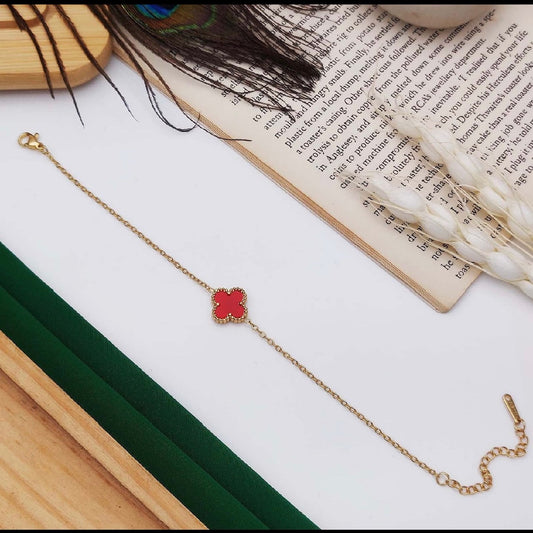 Chivelle Single Clover Bracelet