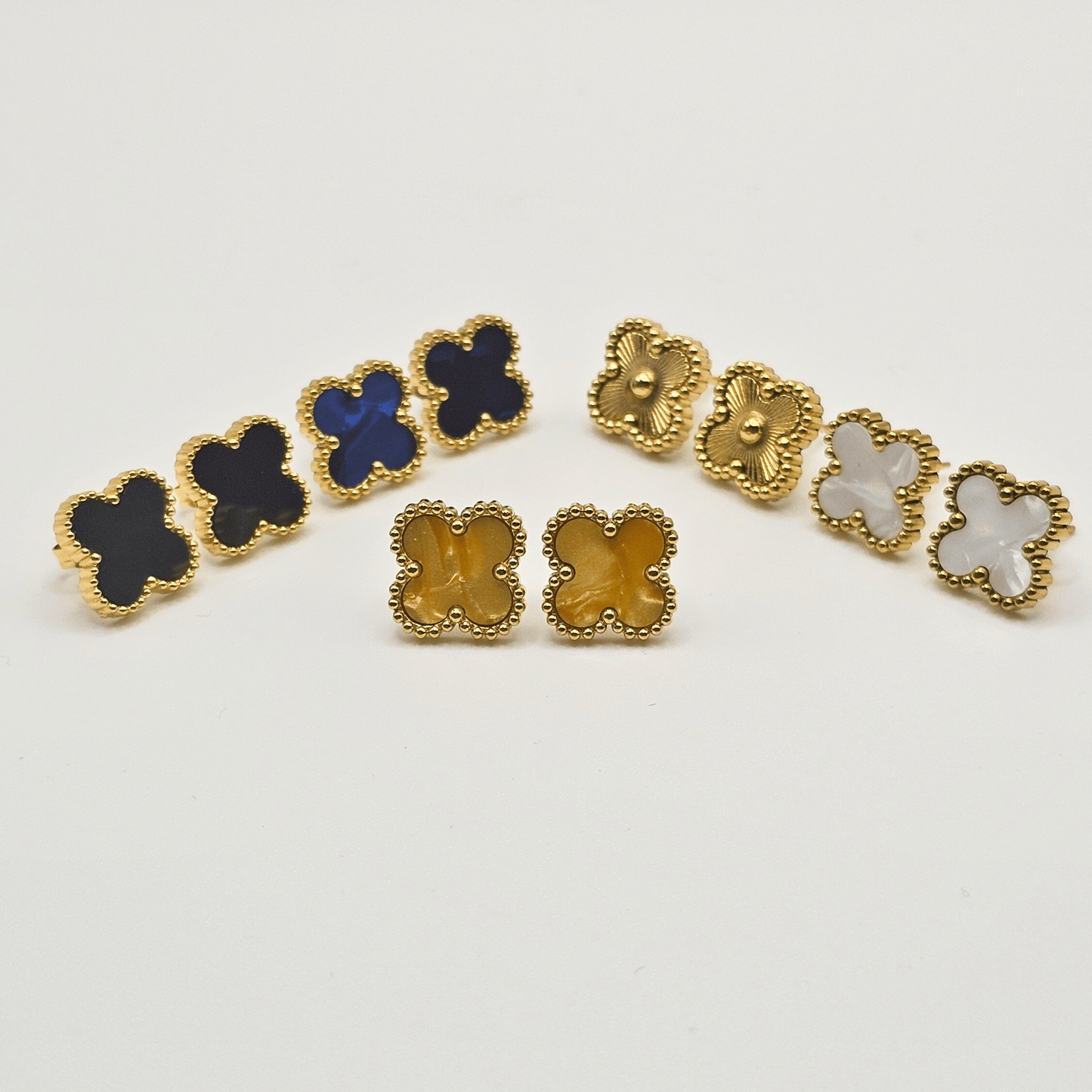 Chivelle Clover Stud Earrings