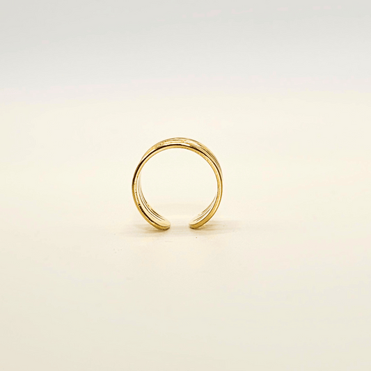 Chivelle Aurelia Gold Layered Statement Ring