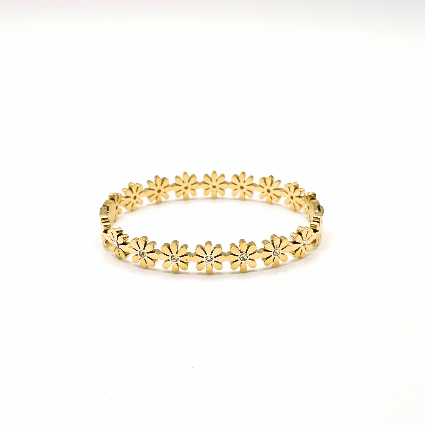 Chivelle Bloom Petite Daisy Hinge Bangle
