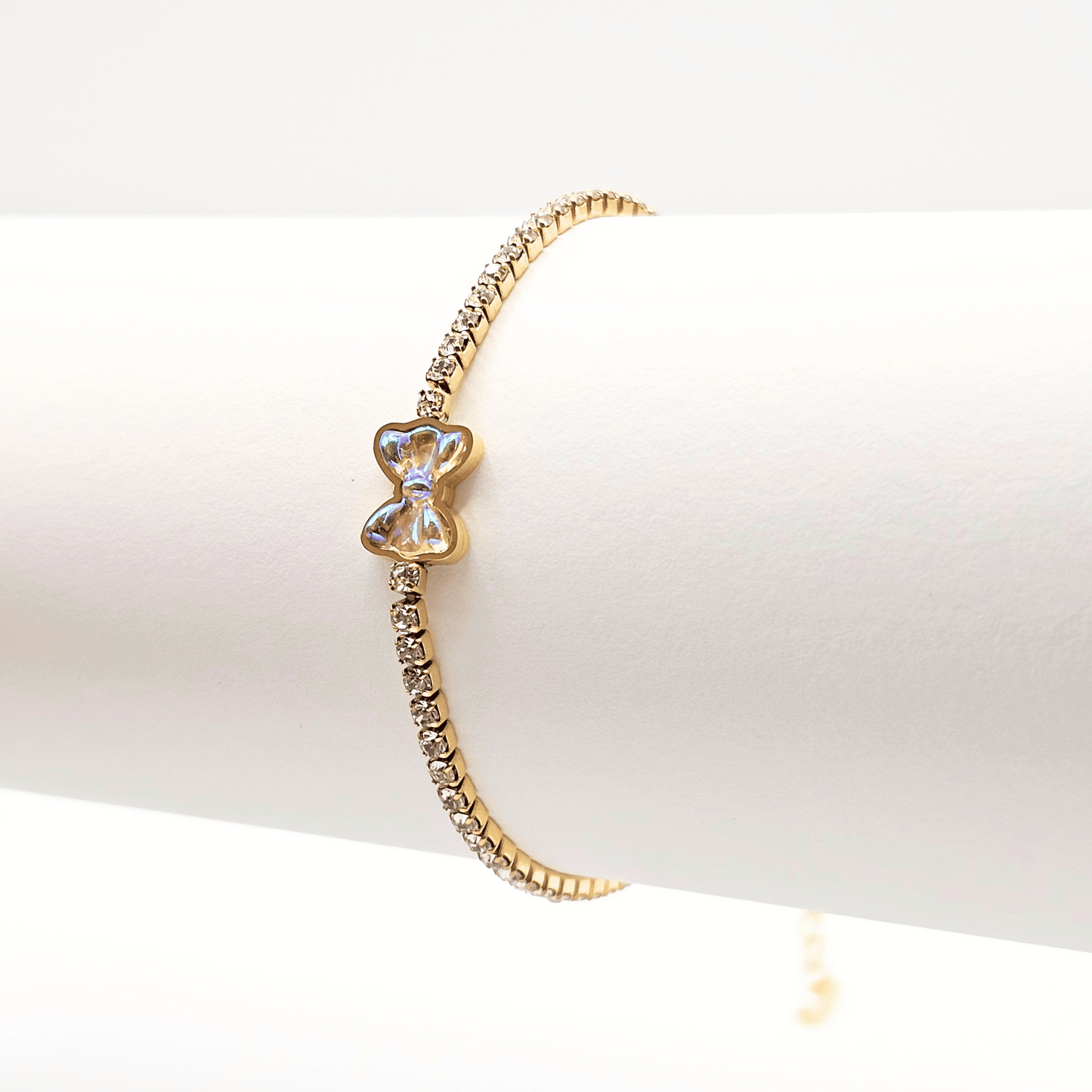 Golden Luxe Mother of Pearl Chain Bracelet