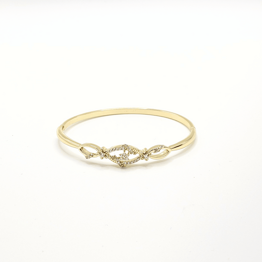 Chivelle Étoile Bloom Crystal Bangle