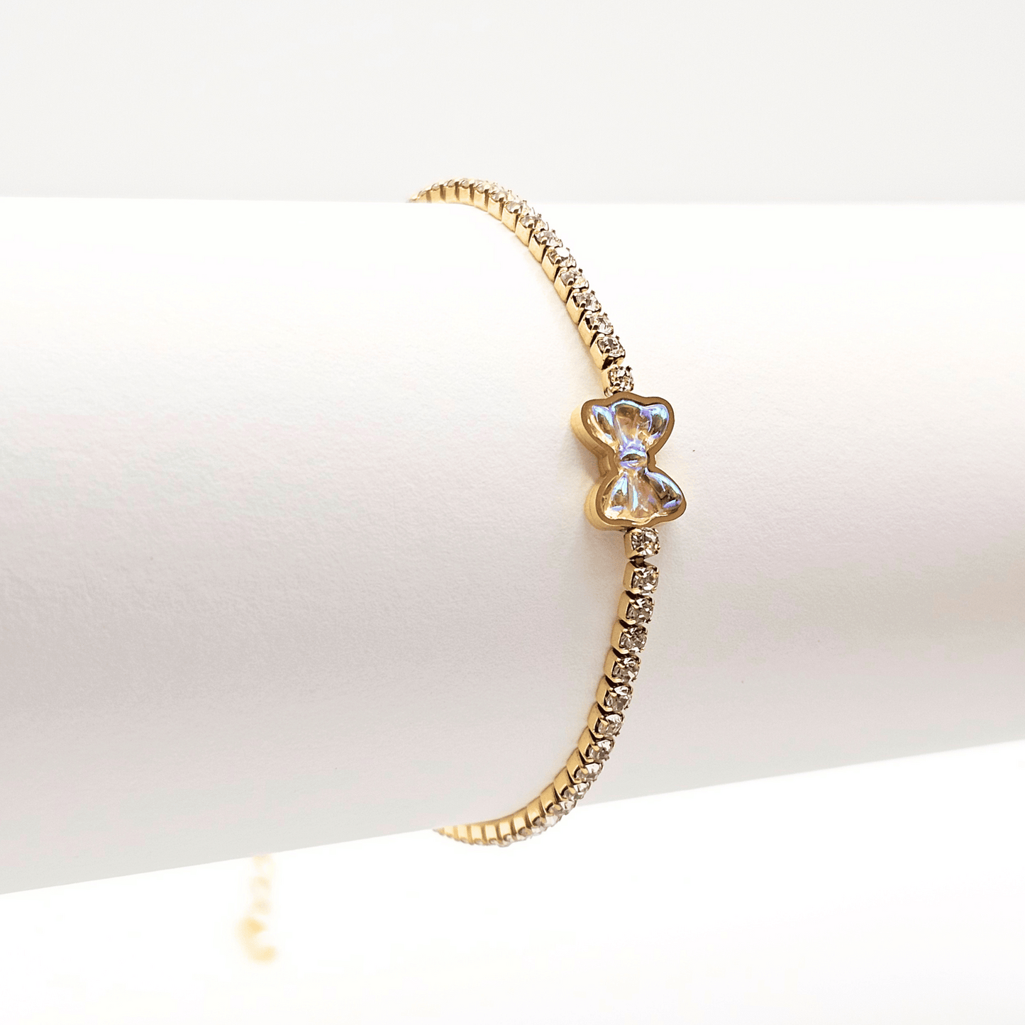 Golden Luxe Mother of Pearl Chain Bracelet