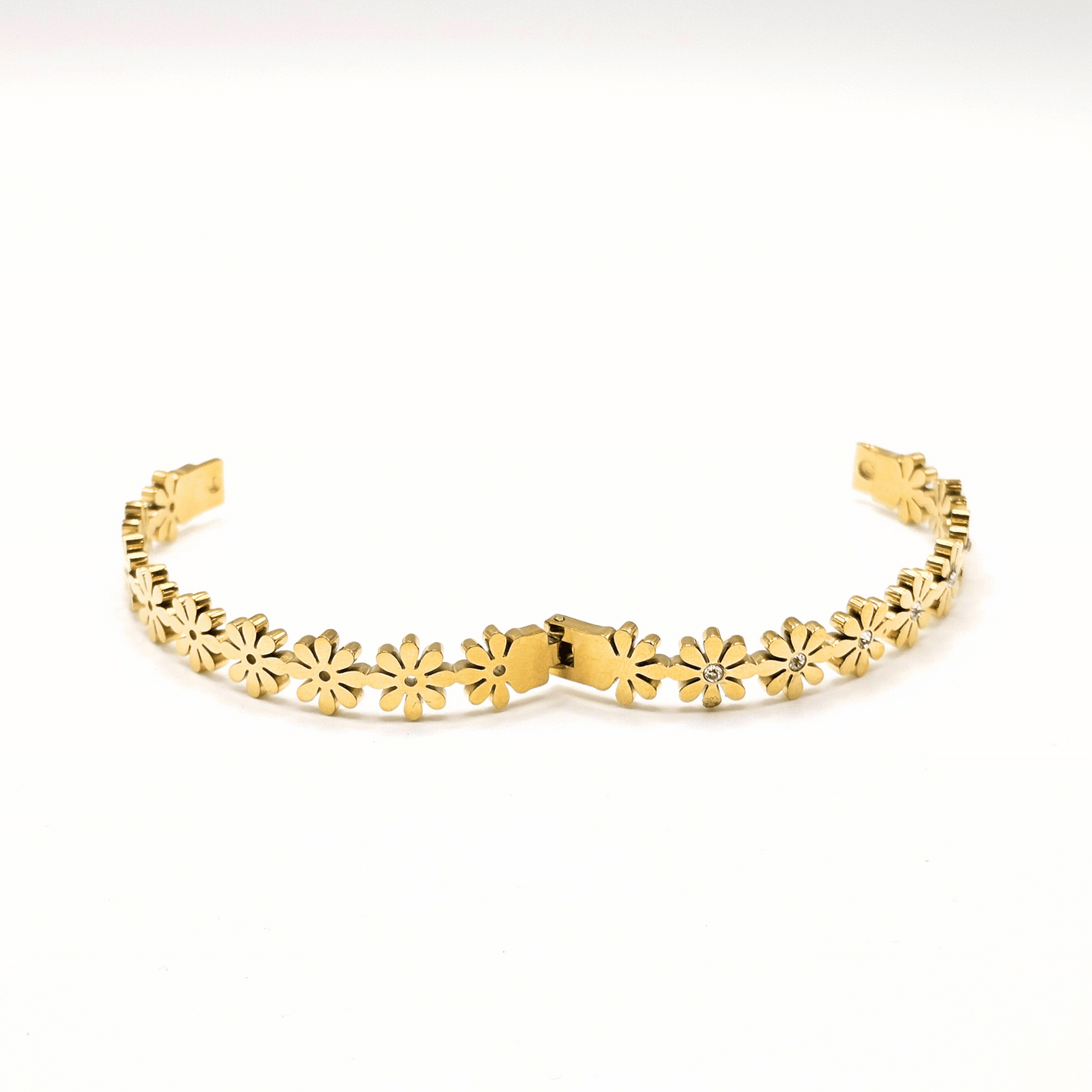 Chivelle Bloom Petite Daisy Hinge Bangle