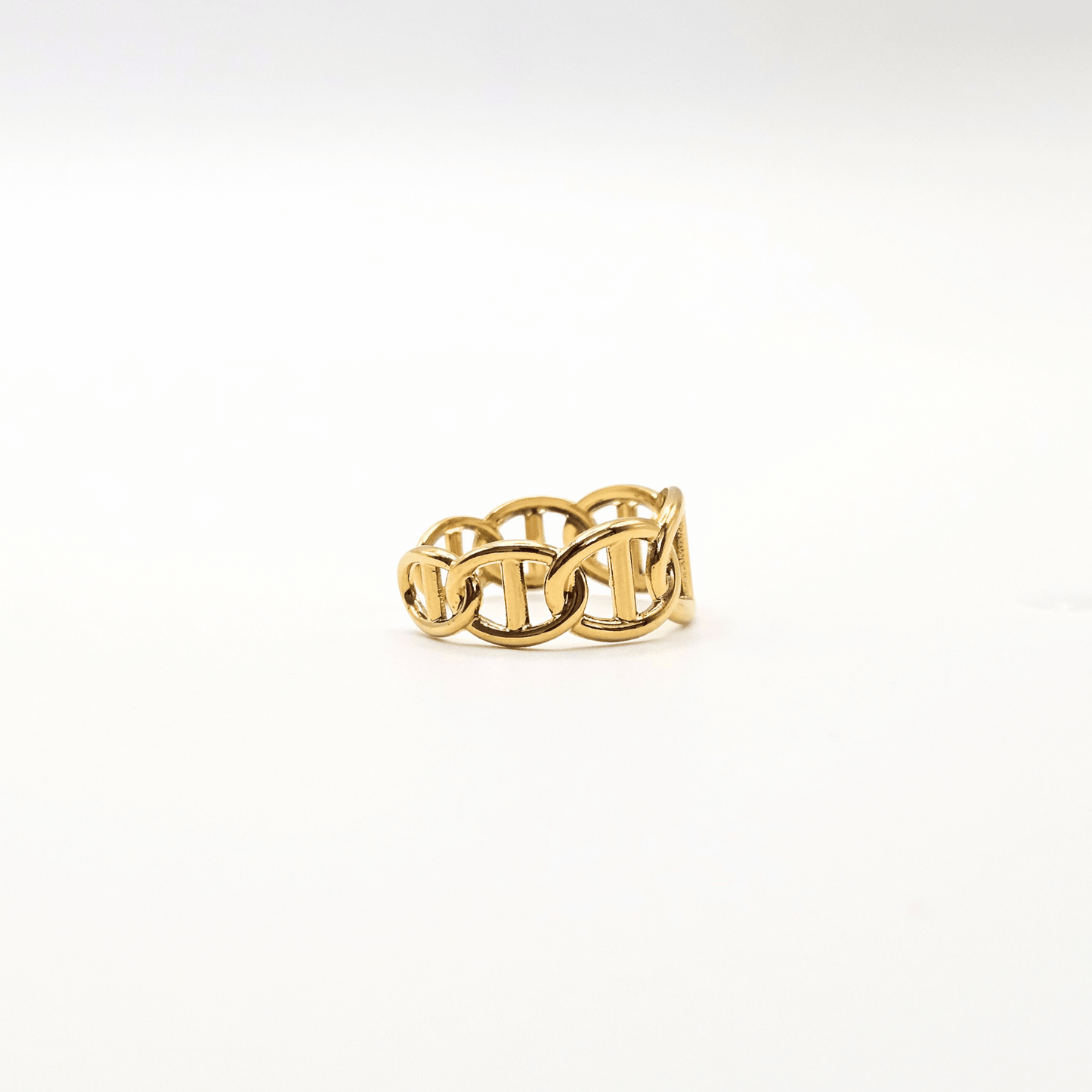 Chivelle Marina Chain Link Statement Ring
