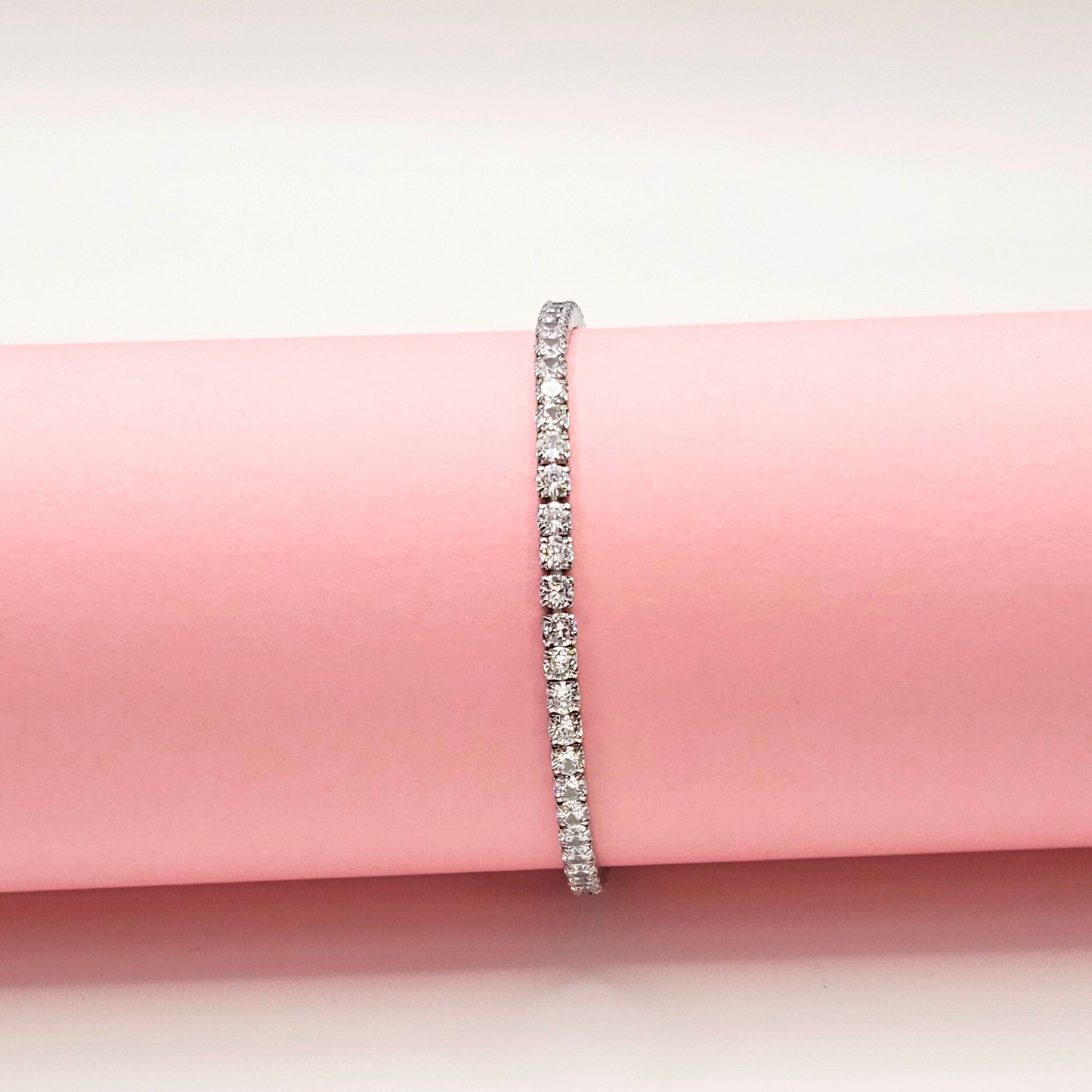 Chivelle Luxe Tennis Trio – 18K Gold & Silver Plated